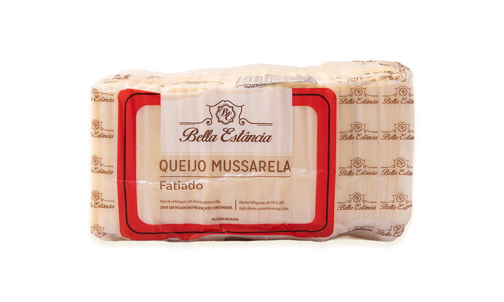 Queijo Mussarela Fatiado Bella Estância