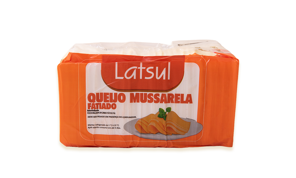 Queijo Mussarela Fatiado Interfolhado Latsul