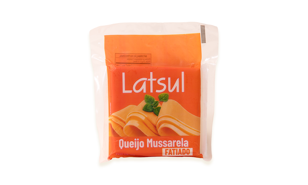 Queijo Mussarela Fatiado Latsul